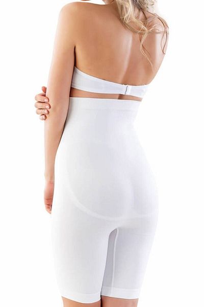Cecimer Corset fără cusături, cu picioare lungi, cu 1 dimensiune în scădere
