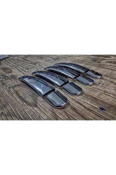 ueskrom Seat Ibiza Uyumlu 4 Hb Krom Kapı Kolu 8 Parça 2009-2016