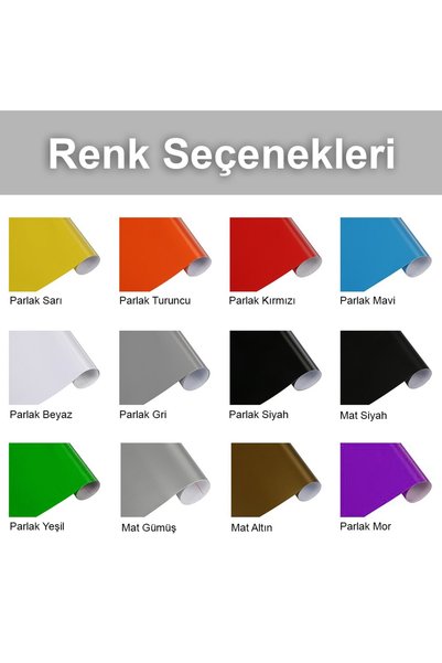 Vegatasarım Auto Car Side Door Sticker Decal_atmaca