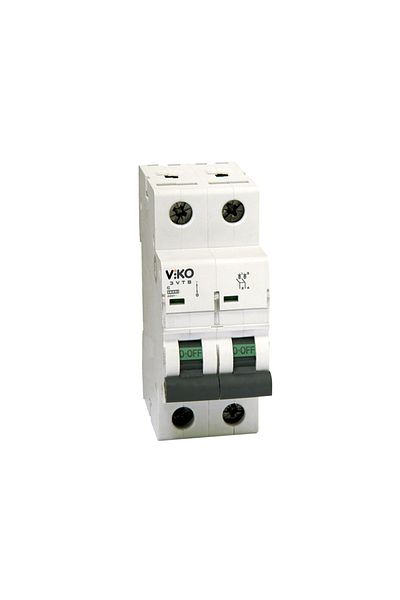 Tamer Elektrik Viko C Series 2x63a - 3ka Automatic Fuse, 3vtb-2c63