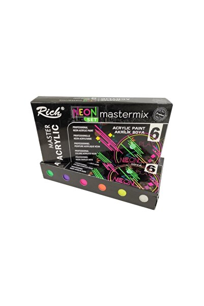 Rich Akrilik Boya Master Mix Neon Set 6 Renk 60 Cc 60-09710