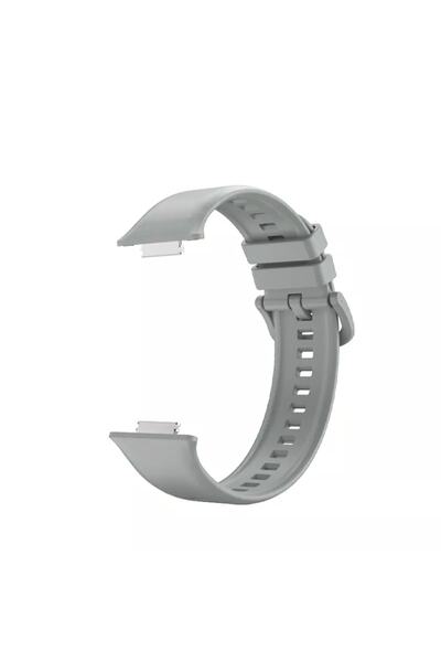 Nezih Case Huawei Watch Fit 2 Compatible Sport Gel Silicone Band Gray