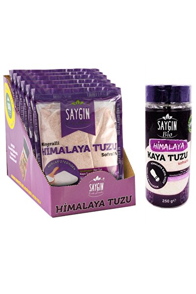 Genel Markalar Himalaya Tuzu 500 Gr. Sofralık 6'lı Paket 250 Gr. Tuzluk