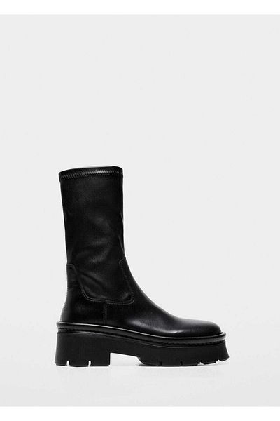 MANGO Woman Buty na grubej podeszwie