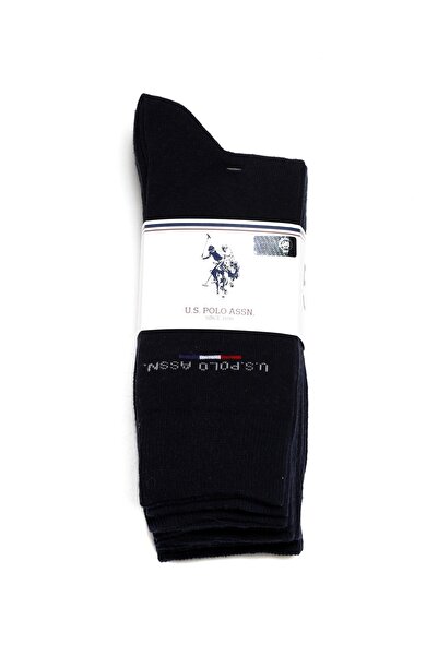 U.S. Polo Assn. 5-пакет черни мъжки чорапи