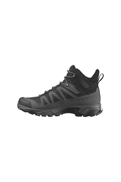 Salomon 413834 X Ultra 4 Mid Gtx Black/magnet/pearl Blue Erkek Outdoor Bot