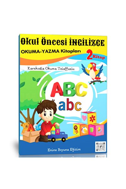 Enine Boyuna Eğitim Okul Öncesi Ingilizce Okuma Yazma Seti (2 Fasikül Kitap)