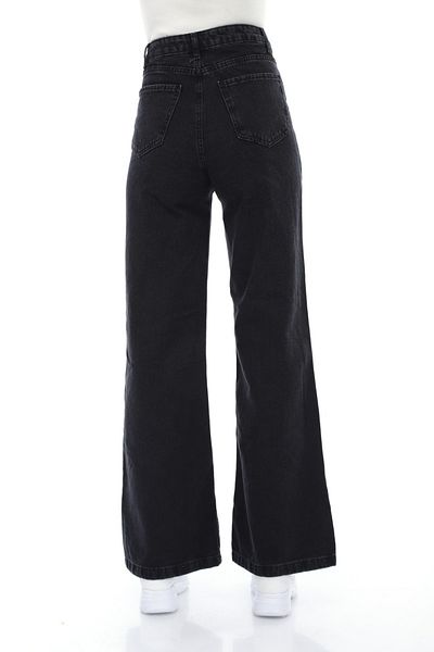 Trn JNS 90's Lycra Super High Waist Loose Jeans Palazzo Παντελόνι