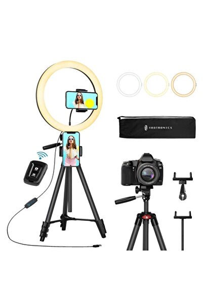 Genel Markalar Tt-cl027 12” Ring Light Halka Işık 3 Renk 10 Kısıklık Ayarı 15...
