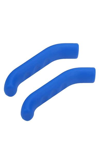 Asroya Mavi Bisiklet - Scooter Silikon Fren Kolu Koruyucu Tüm Bisikletlerle Uyumlu Bisiklet Fren Kol Koruma