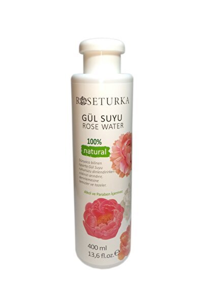 Rose Turka Doğal Gül Suyu 400 Ml