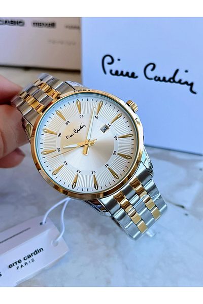 Pierre Cardin Steel Cord Men's Wristwatch 30 Mt Waterproof