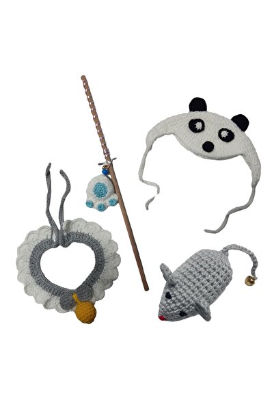 Be Cat Cat Toy & Accessory Set - Hand Knitted
