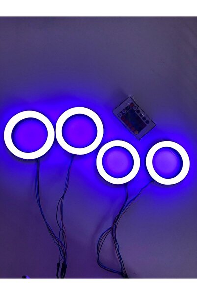 GENÇ GARAJ 100 mm 90 mm Gnc O Angel Rgb 16 Renkli Kumandalı