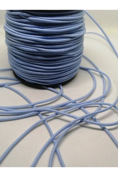 Firebird Takı Aksesuar Ve Kamp Malzemeleri 1.5 Mm Rubber Rope Sky Blue Color ...