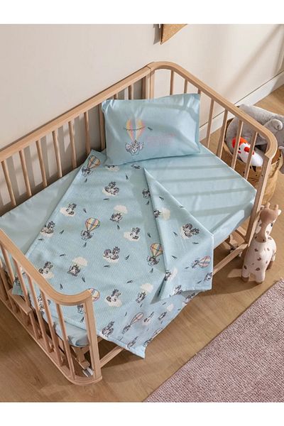 LCW HOME Lc Waikiki Patterned Cotton Baby Pique Set