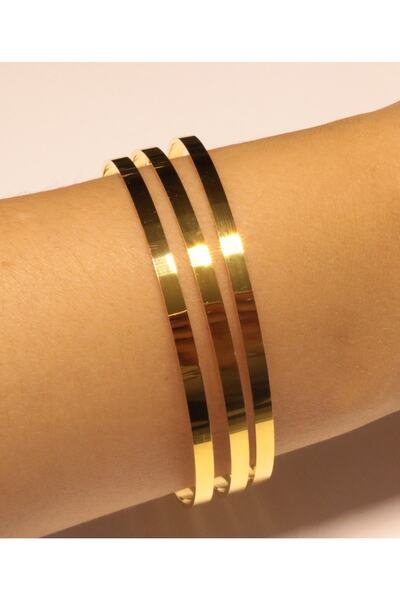 Hakan Güler Kuyumculuk Altın Kibrit Çöpü Desensiz Bilezik