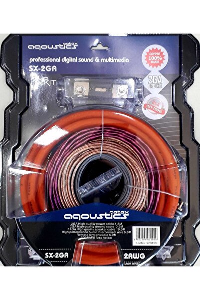 Netex Aqoustıcs Sx 2ga Kablo Set