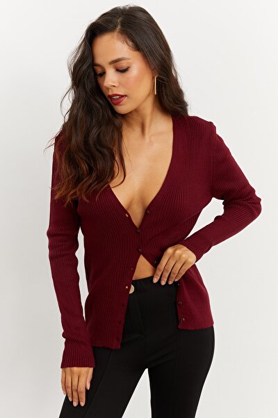 Cool & Sexy Bluse - Bordeaux - Normal