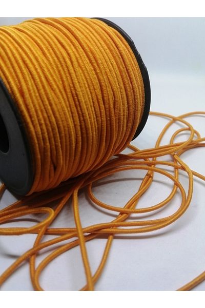 Firebird Takı Aksesuar Ve Kamp Malzemeleri Λαστιχένιο σχοινί 1,5 mm Πορτοκαλί Χρώμα 20 μέτρα