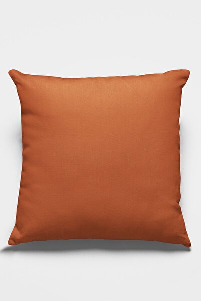 RugViva Premium μονόχρωμο κάλυμμα μαξιλαριού με κανέλα - Απλό 43x43cm Krl020