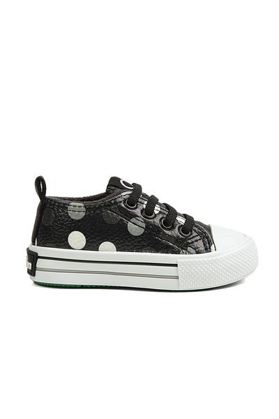 Benetton ®| Bn-30798- 3394 Black White - Children's Sports Shoes