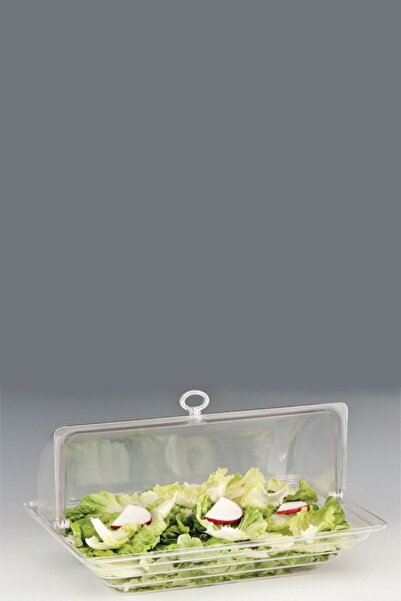 CANSU ODABAS CO Rolltop Kapakli Yivli Kaseli Fanus Polycarbonat Roll Top Kapa...