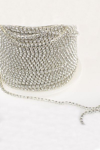 yiğit aksesuar 3 Mm (ss12) Crystal Stone Ribbon White 5 Meters