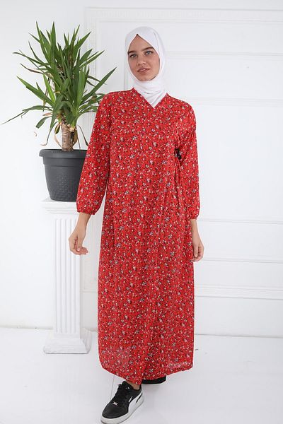 Kutay Collection فستان صلاة بنمط شال - فستان صباحي