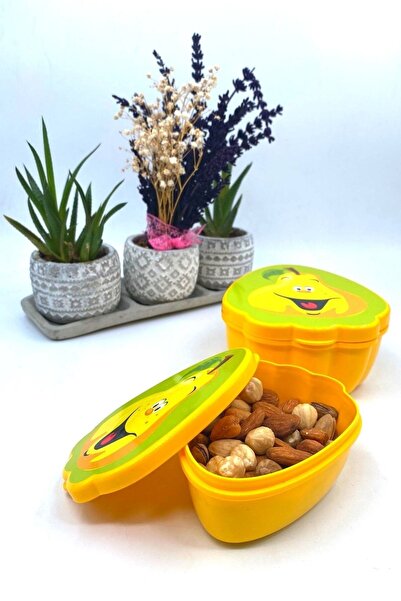 Buffer ®   مجموعة تخزين وتغذية على شكل كمثرى مكونة من قطعتين - 550 مل و 250 مل