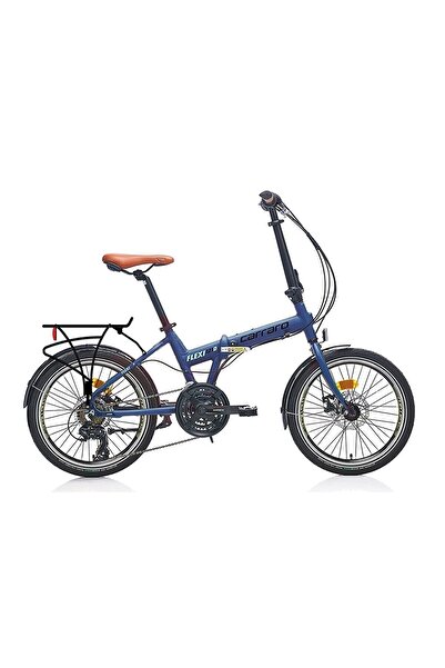 Salcano Carraro Flexi 121 D Katlanır Bisiklet Disk Fren Shimano 21 Vites Storm Gri