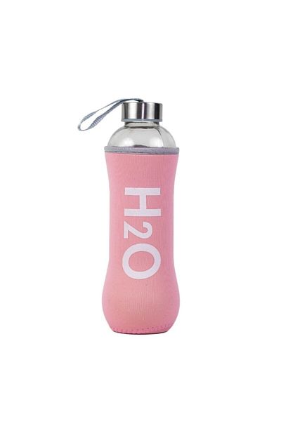 Zarif İnci 600ml H2o Glass Flask
