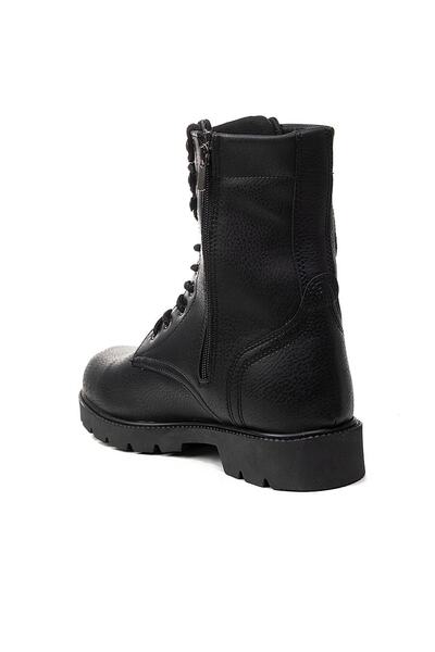 CONTEYNER Unisex Kışlık Günlük Siyah Postal Bot 36-44