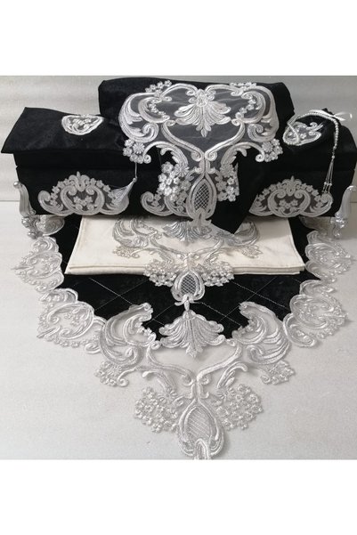 Lady Rio Prayer Rug Set, Prayer Rug Set, Towel Bundle, Groom Bundle, Dowry Box, Dowry Chest, Prayer Rug Set with Storage Box