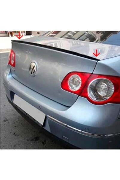 10oto Volkswagen B6 Passat Piano Black Anatomik Üniversal Spoiler 115cm Elast...