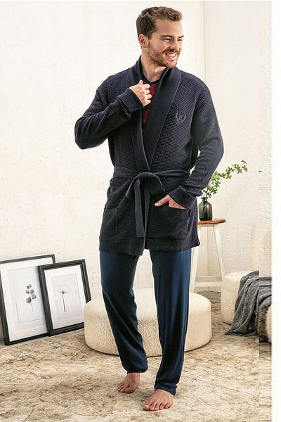 Eros Σετ προίκας 950 Ανδρικό Navy Blue 5 τεμαχίων σε κουτί