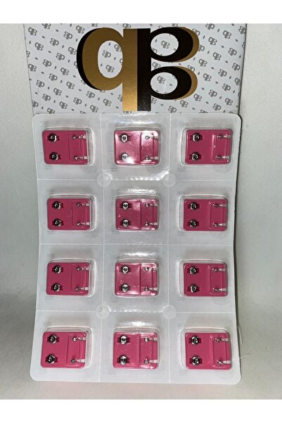 QPP Quality Piercing Products Qpp Mini Boy Beyaza Beyaz Taşlı 1plaka(12ÇİFT-2...