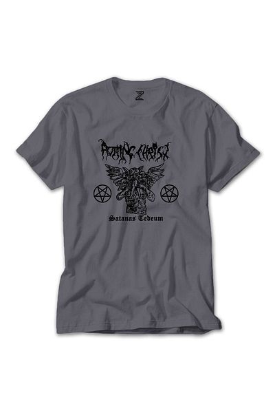 Z zepplin Γκρι μπλουζάκι Rotting Christ Satanas Tedeum