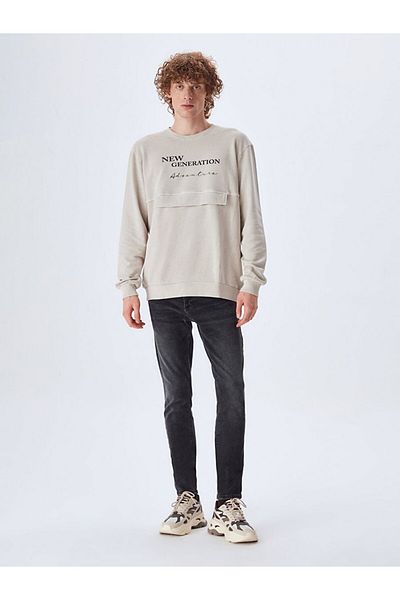 Ltb Sweatshirt - Weiß - Regular Fit