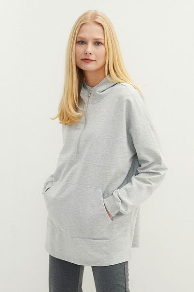 LC Waikiki Sweatshirt - Grau - Oversized