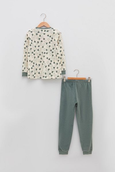 LC Waikiki Pyjama - Lila - Herz