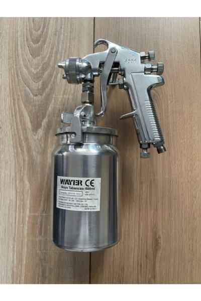 Wayer Pro Havalı Boya Tabancası Alt Depo Boya Tabanca 1,4 mm 1000 ml