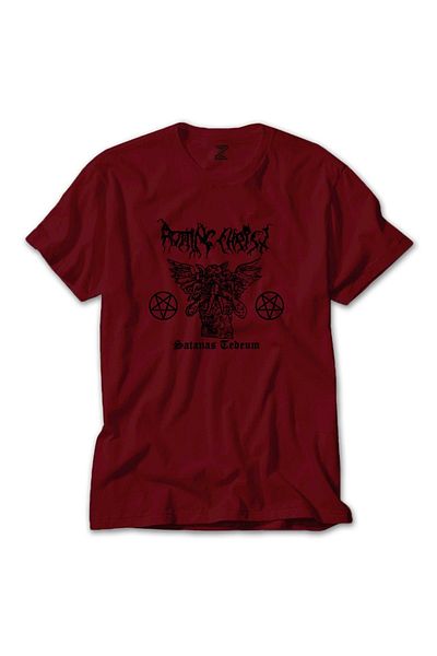 Z zepplin Tricou roșu Rotting Christ Satanas Tedeum