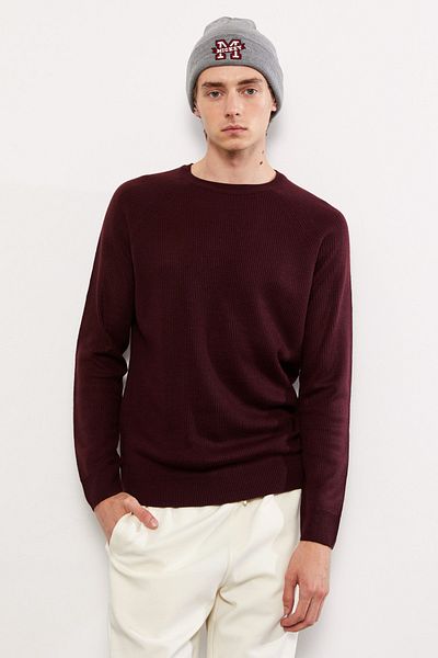 LC Waikiki Pullover - Bordeaux - Regular Fit