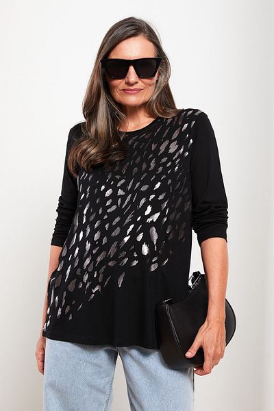 LC Waikiki Bluse - Schwarz - Regular Fit