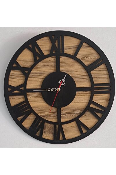 ERGEÇ TASARIM Ceas de perete decorativ cu cifre romane
