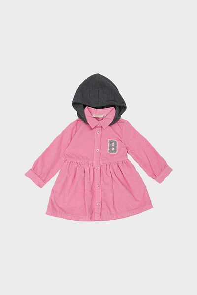GB Baby Baby Girl Pink Dress 22fw0bg2907