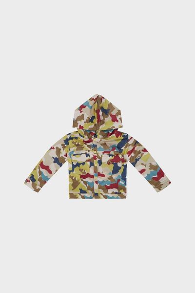GB Baby Baby Boy Patterned Tracksuit Top 22fw0bg1430