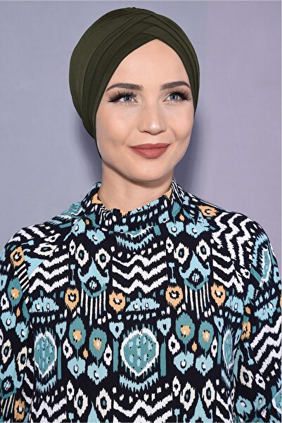 Nowa Scarf غطاء محرك السيارة باللون الأخضر الكاكي ذو 3 أشرطة يمكن استخدامه في...