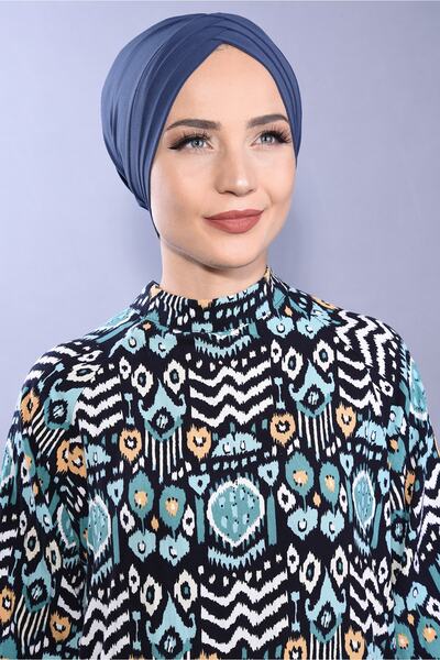 Nowa Scarf غطاء محرك السيارة النيلي ذو 3 أشرطة يمكن استخدامه في البحر وحمام ا...